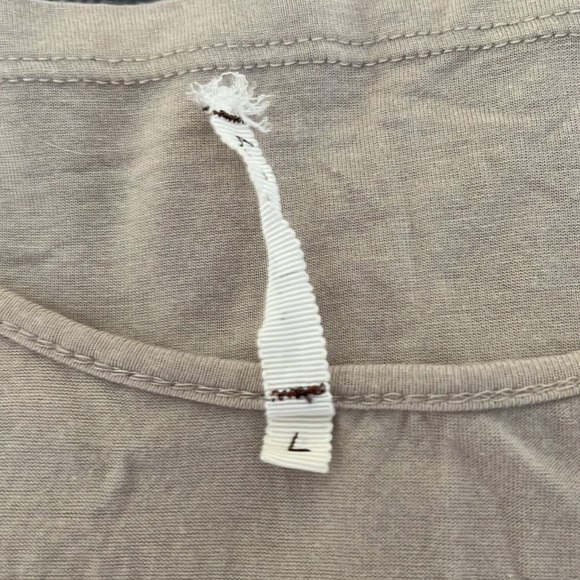 Willow and Clay Sequined Tank Top Size L Clay/Beige 100% Viscose/Polyester - Picture 5 of 9